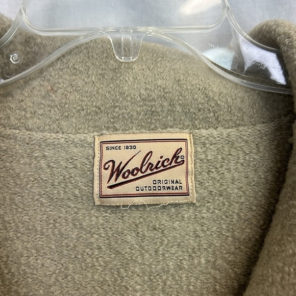 Woolrich Women’s Floral Pure Wool Button-Up Heavy Sweater Cardigan Size XL - Picture 4 of 6